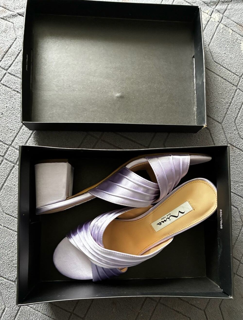 Nina Nayely Royal Lilac NAYELY-YS-535 Women's Size 7M